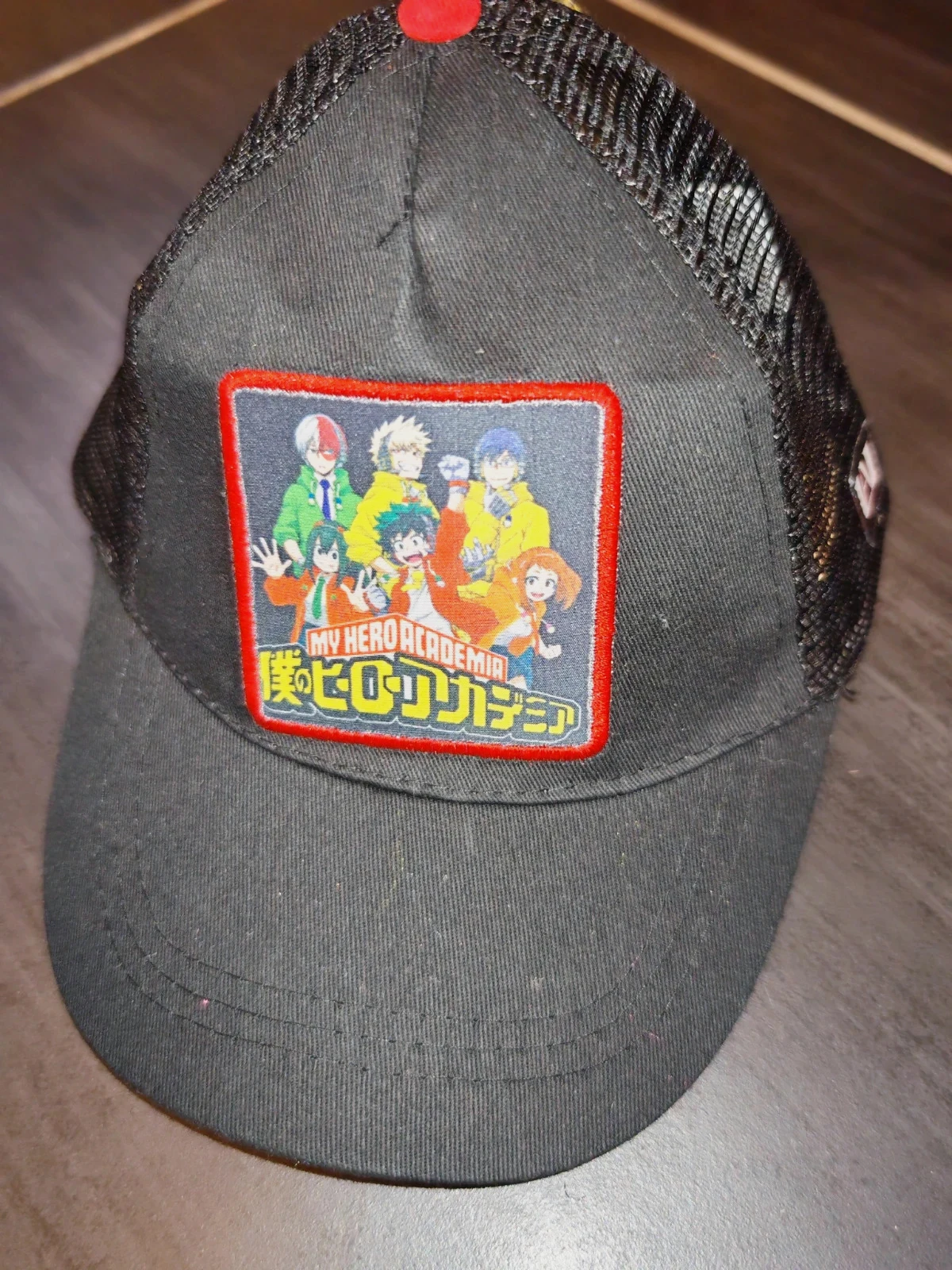 Casquette My Hero Academia noire – Taille 54 cm – Neuve avec étiquette
