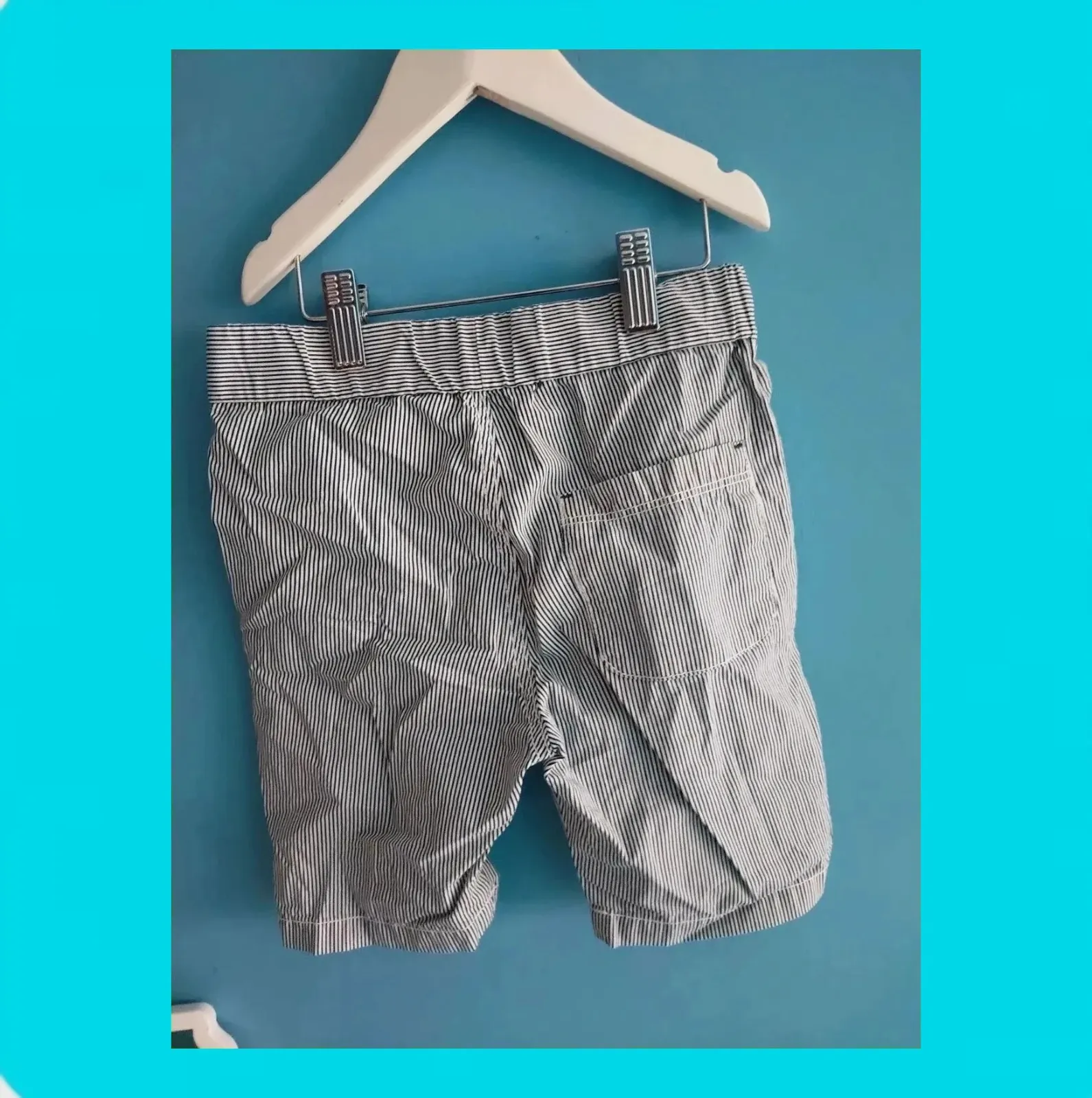 🩵 Pantalón Corto Niño Rayas 🩵 – H&M – taille 5 ans / 110 cm 4