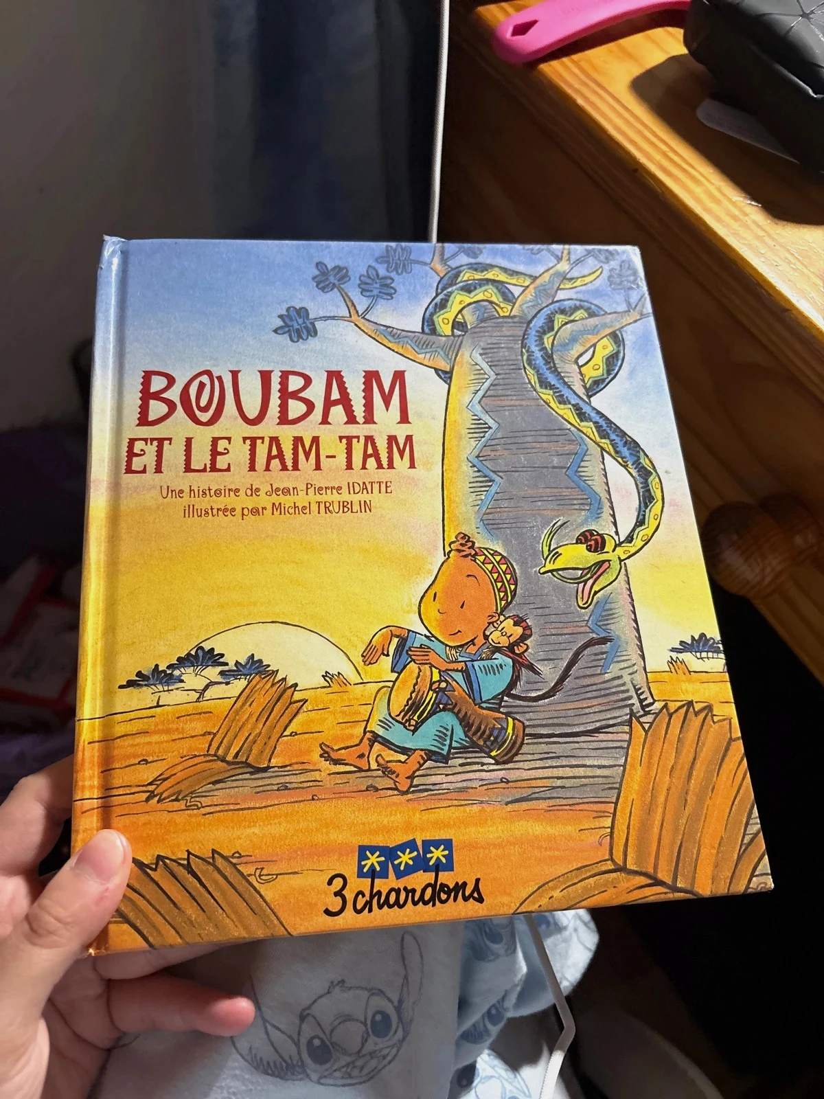 Livre enfants boubam et le tam tam et le cd en plus