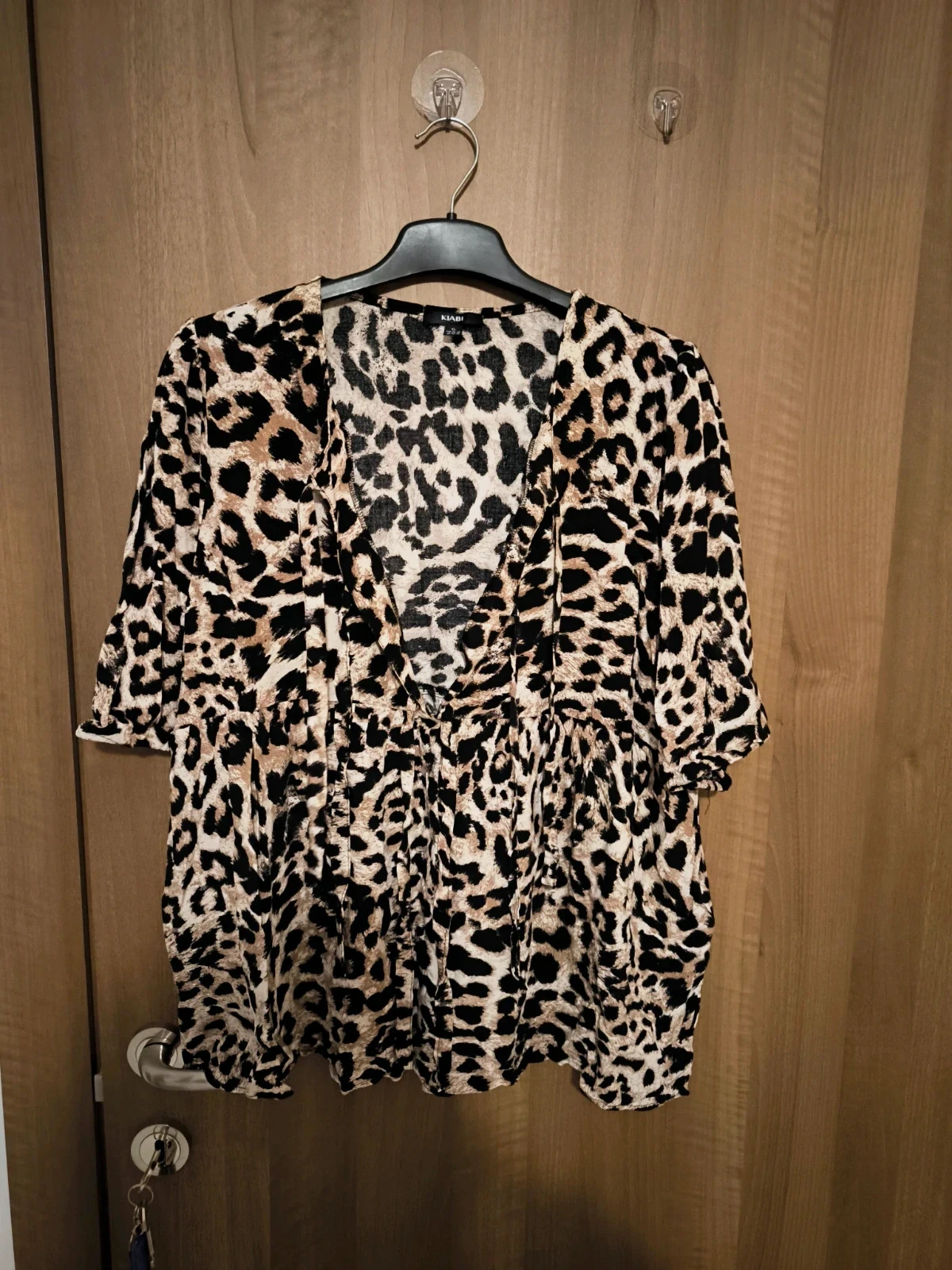 Blusa leopardo – Kiabi – taille XL / 42 / 14