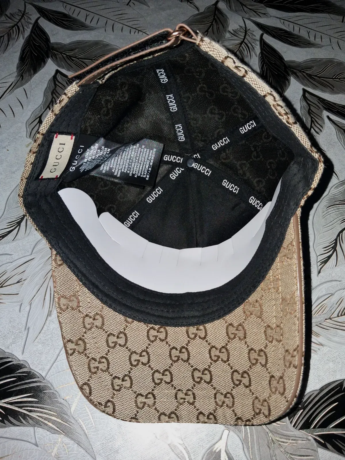 Casquette Gucci monogramme GG toile beige – Gucci – taille Taille unique 4