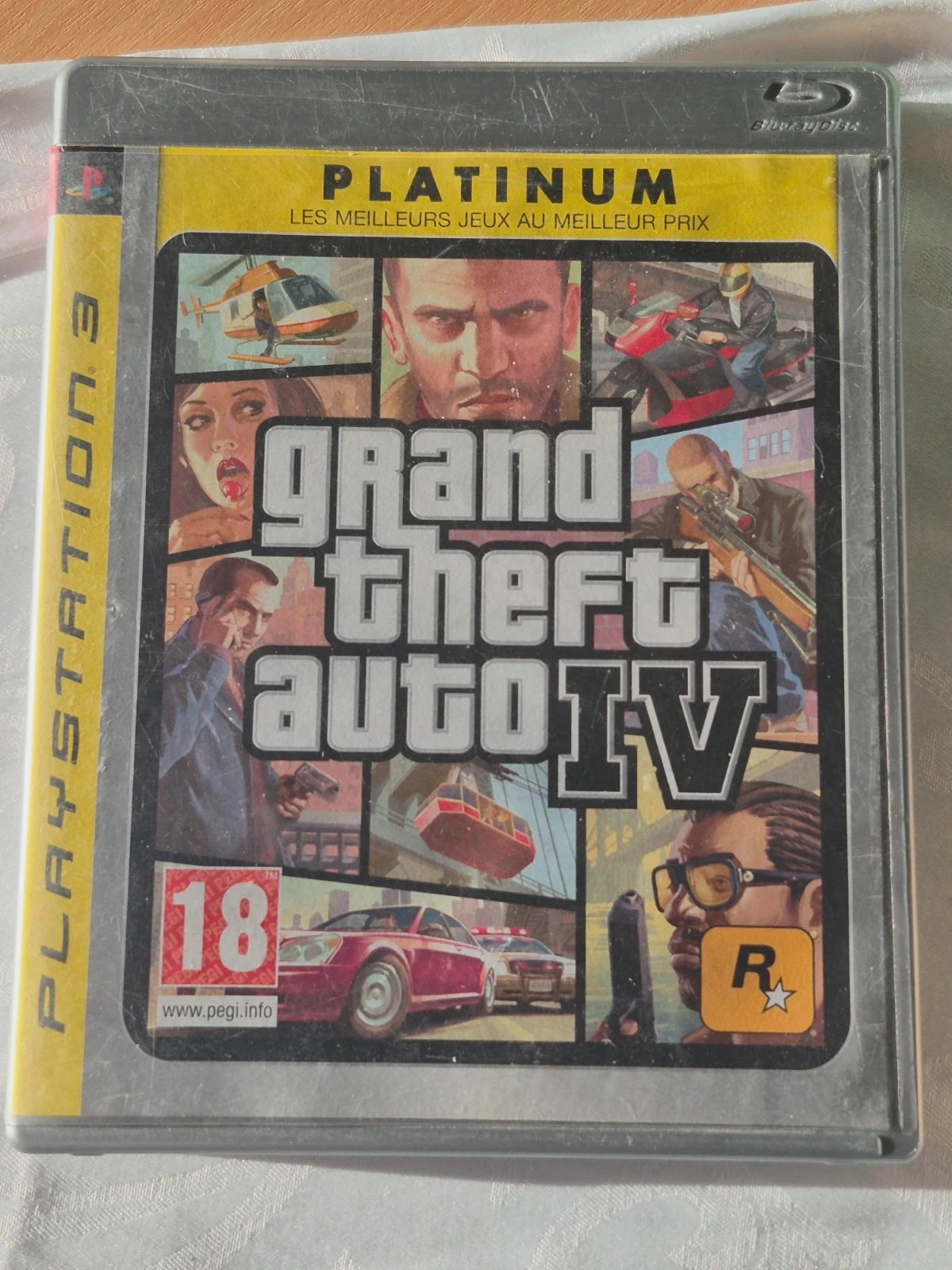 Jeu Grand Theft Auto IV pour PS3 complet