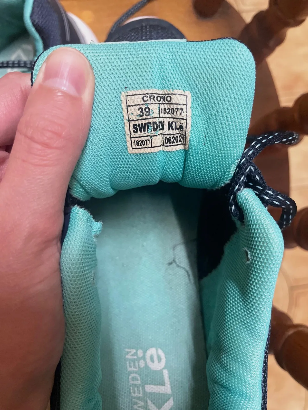 Tenis deportivos KLB Run azul marino y turquesa – Sweden Klé – taille 39 3