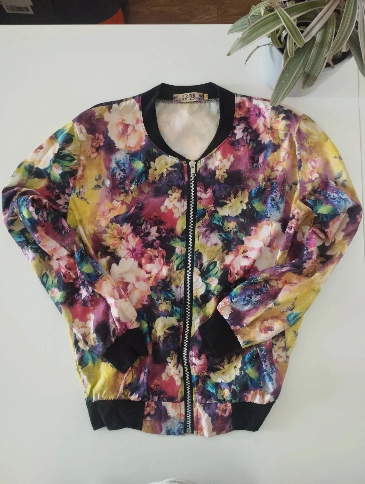 Chaqueta de flores – taille M / 38 / 10