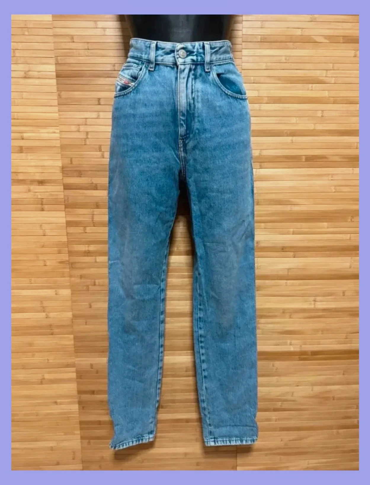 Vaquero marca Diésel corte boyfriend cintura alta talla 38 😍