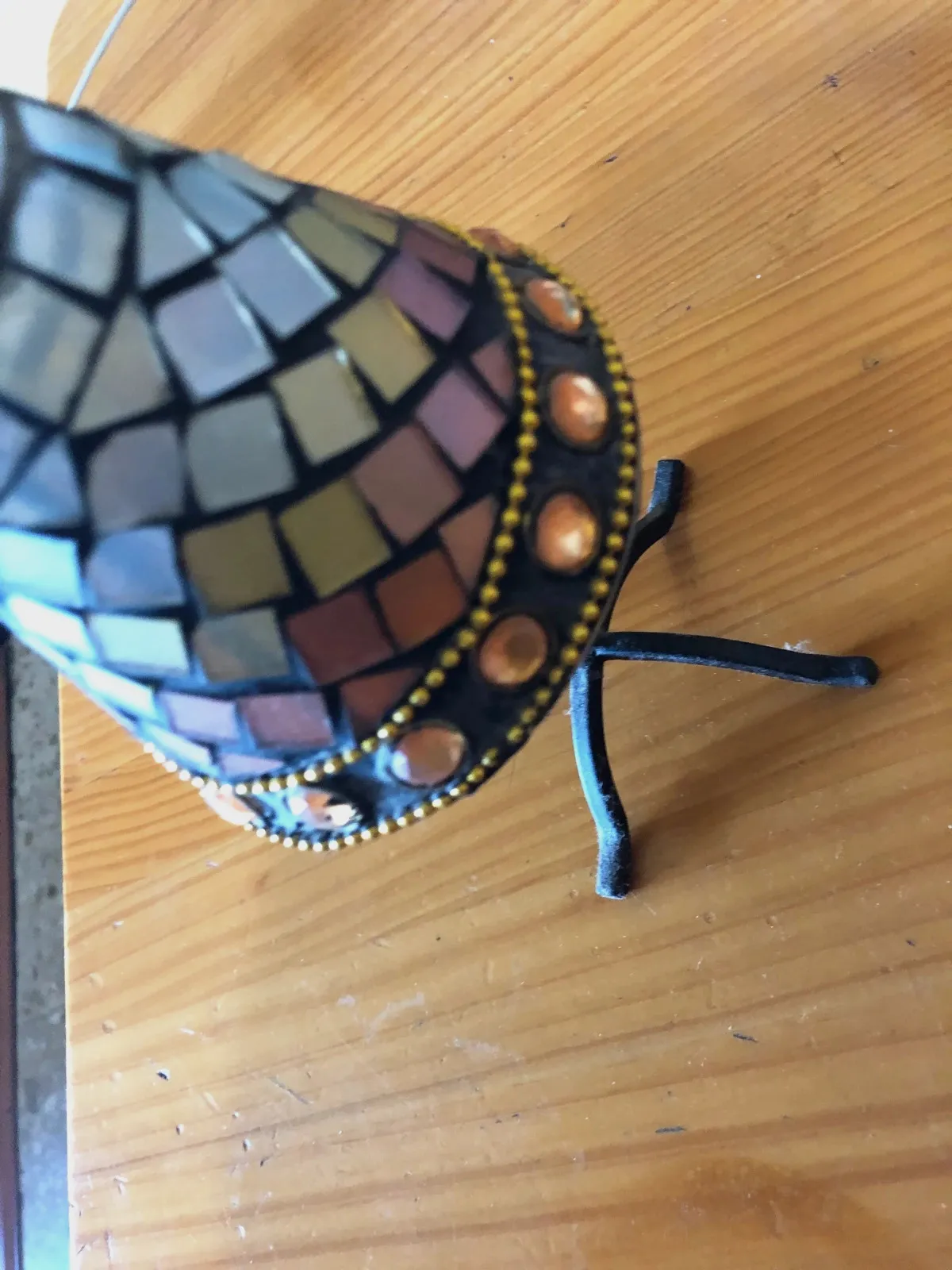 Lámpara de mosaico para velas – lámpara 5