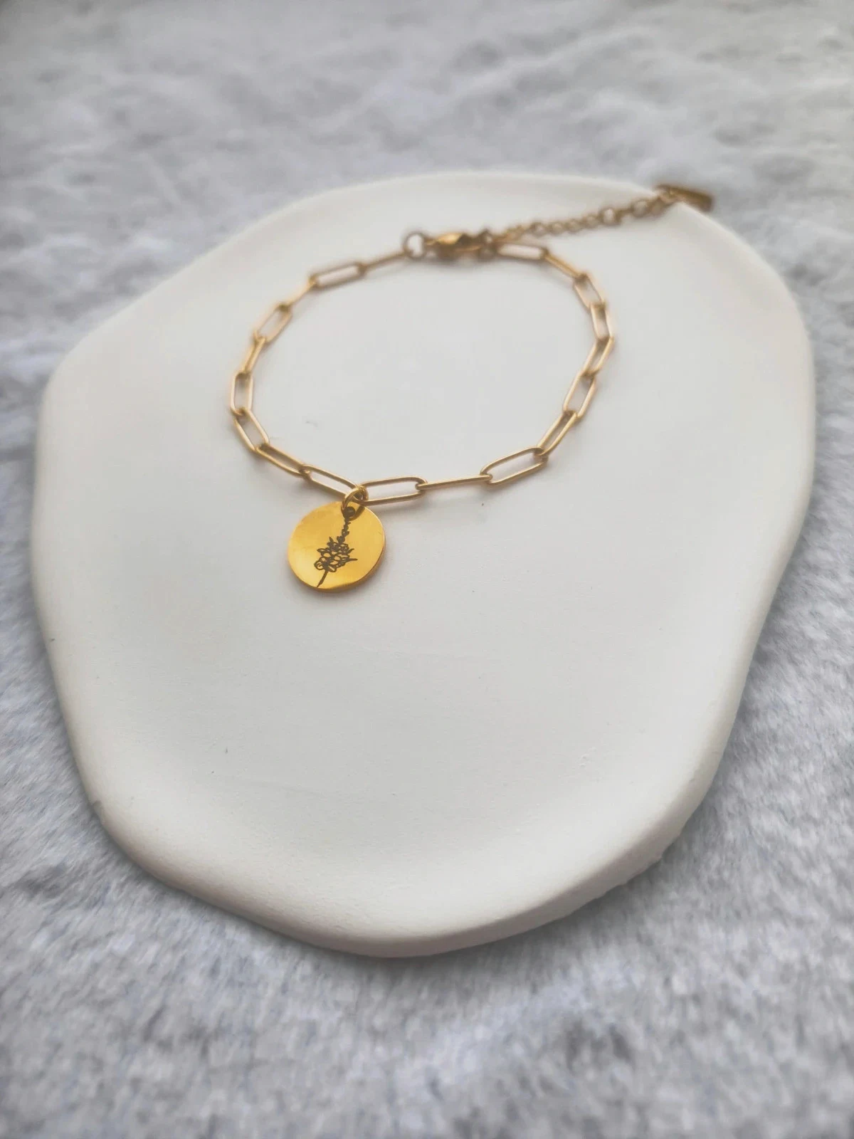 Pulsera Flor de Agosto 🌿