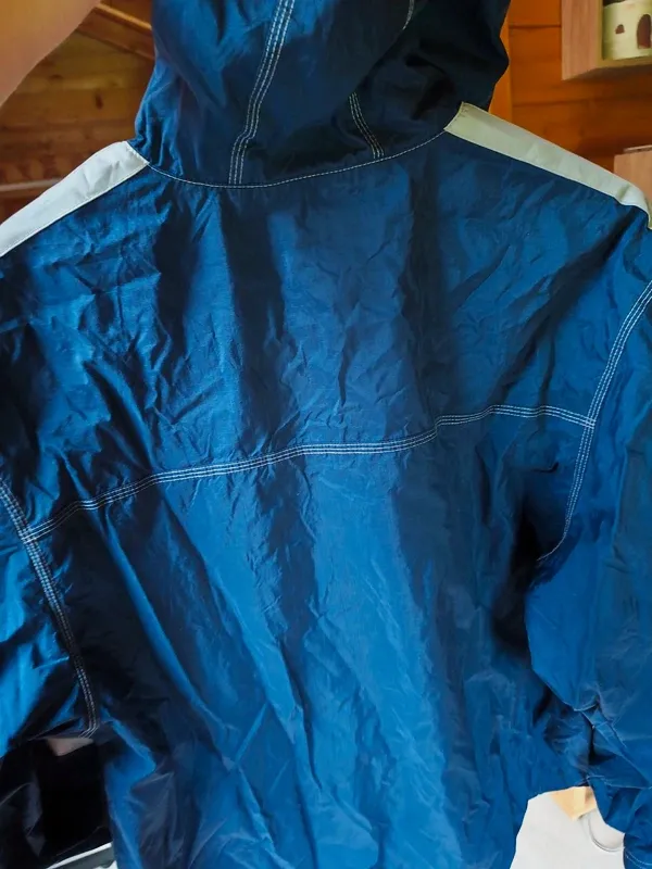 Anorak Adidas vintage bleu marine – adidas – bleu marine – taille S 5