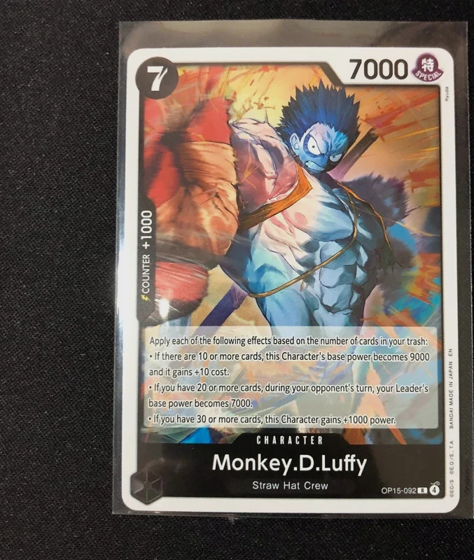 Monkey D. Luffy OP15-092 Rare Character