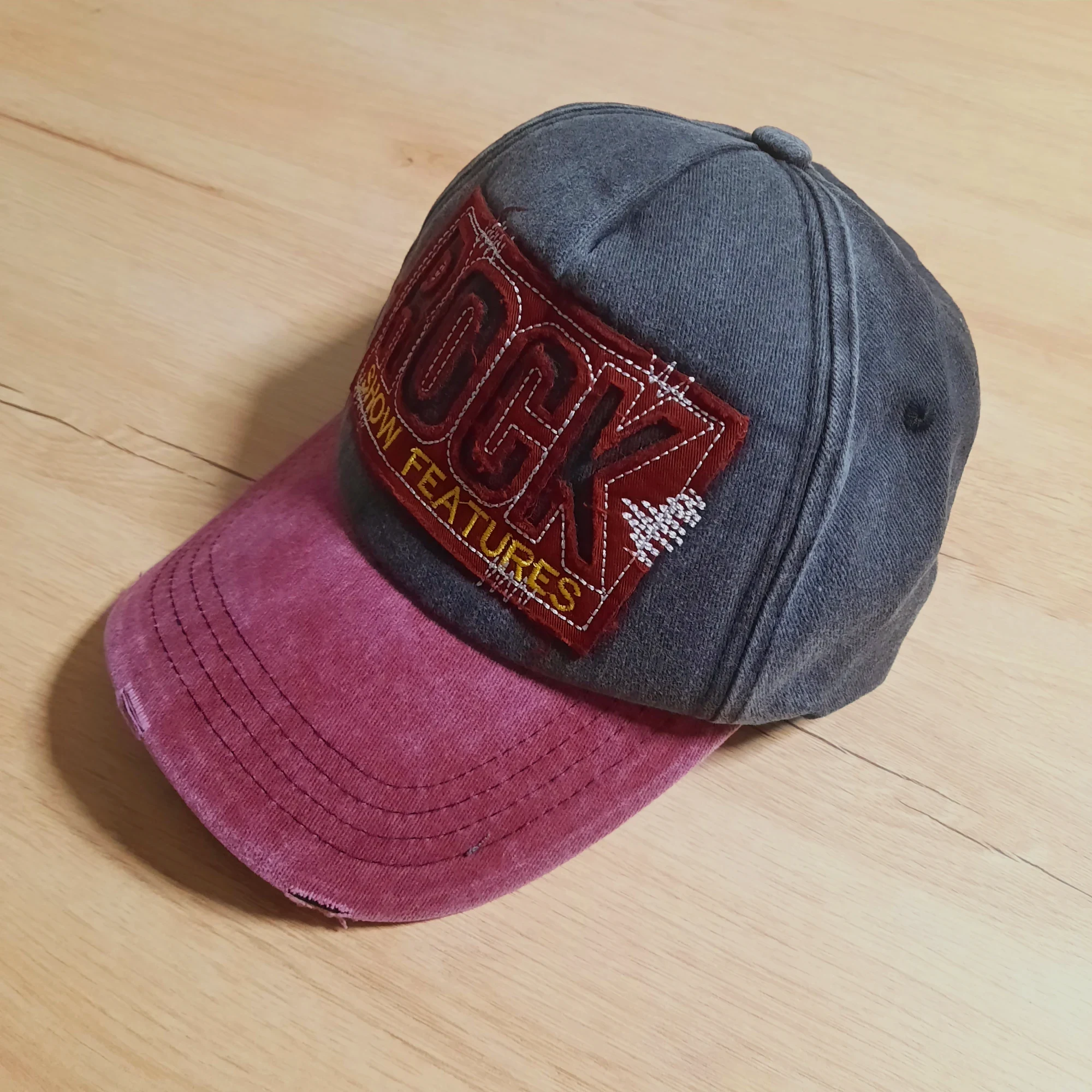 Gorra Rock de Algodón estilo Retro