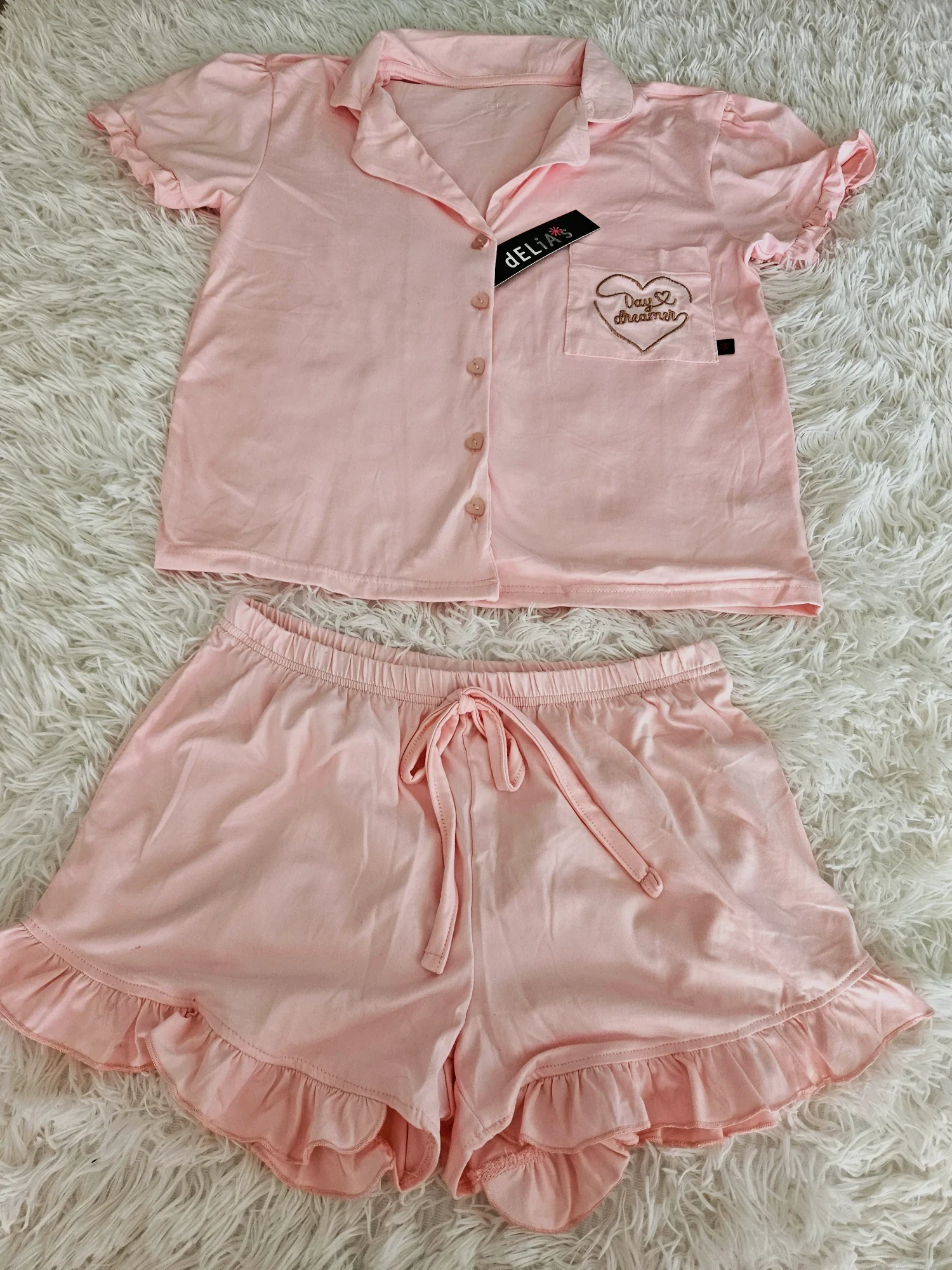 Ensemble pyjama court dELiA*s rose