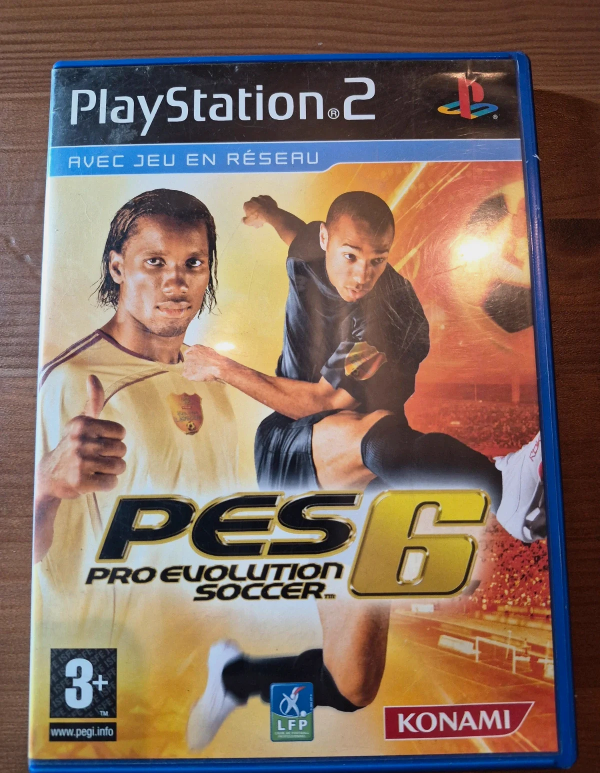 Jeu pro evolution 6 pour PS2 complet