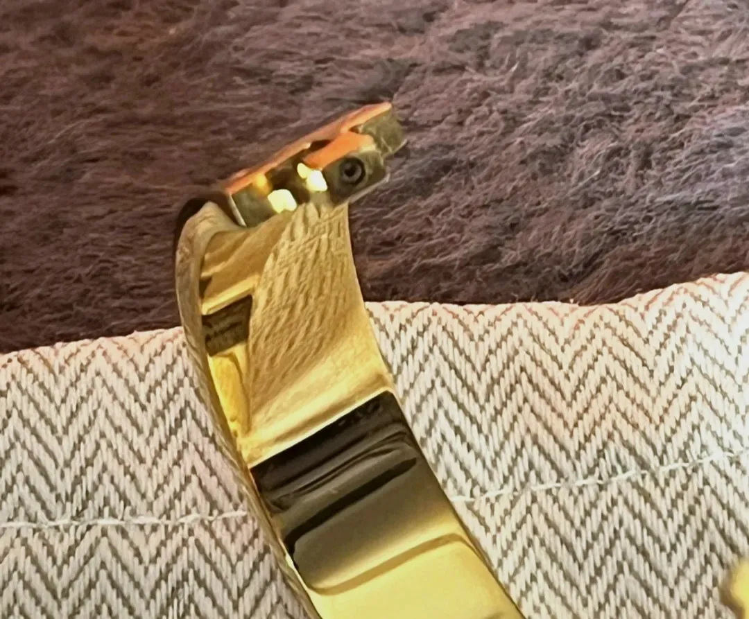 Bracelet Hermès Clic H émail blanc orange – Hermès – blanc et orange – taille Taille unique 6