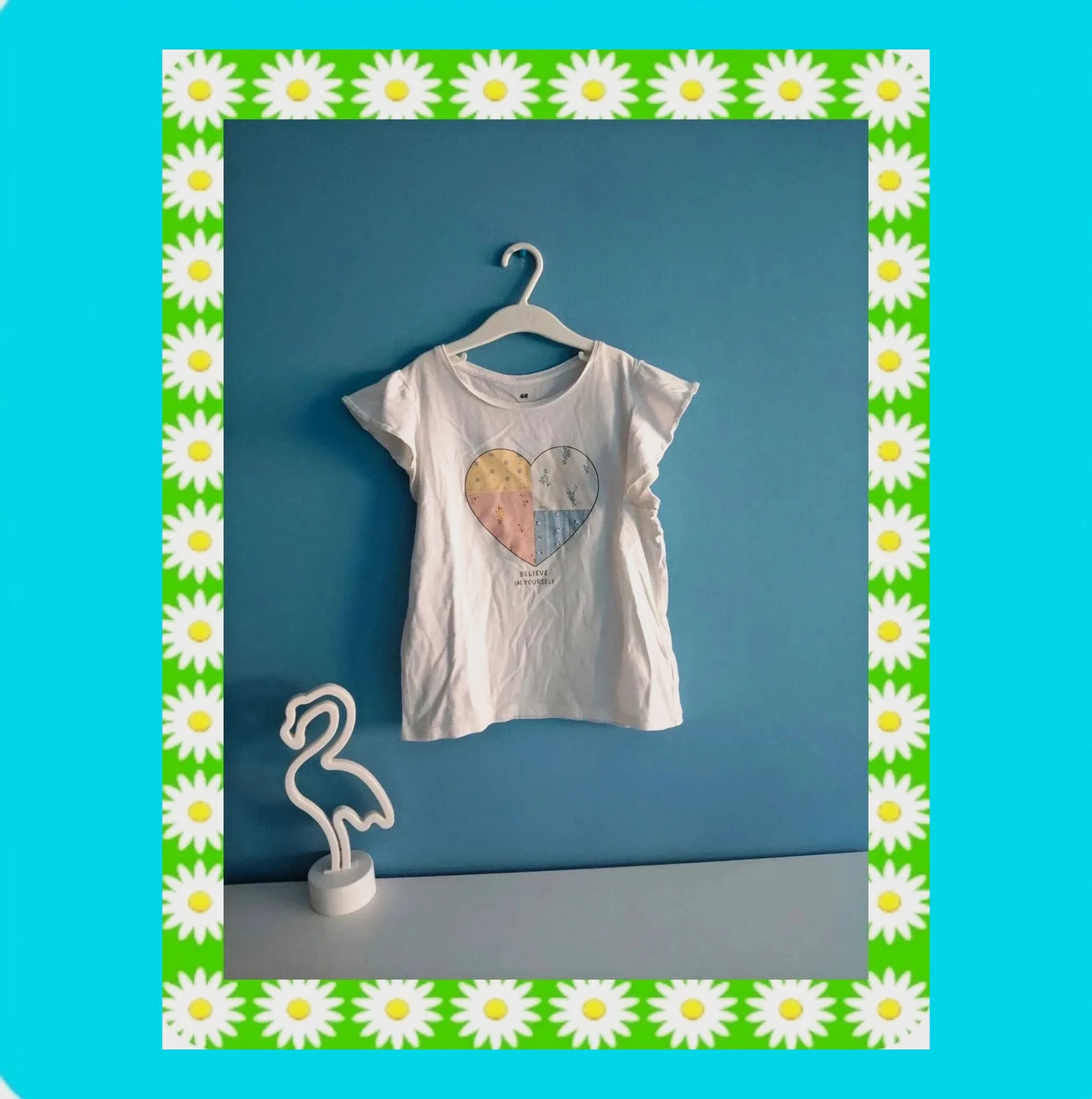 🩷 Preciosa Camiseta Niña 🩷 – H&M – taille 9 ans / 134 cm
