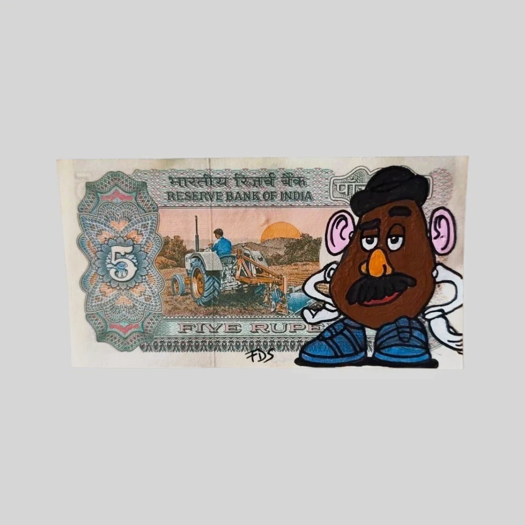 Billet Authentique Custom – Inde & Monsieur Patate – Captain Custom