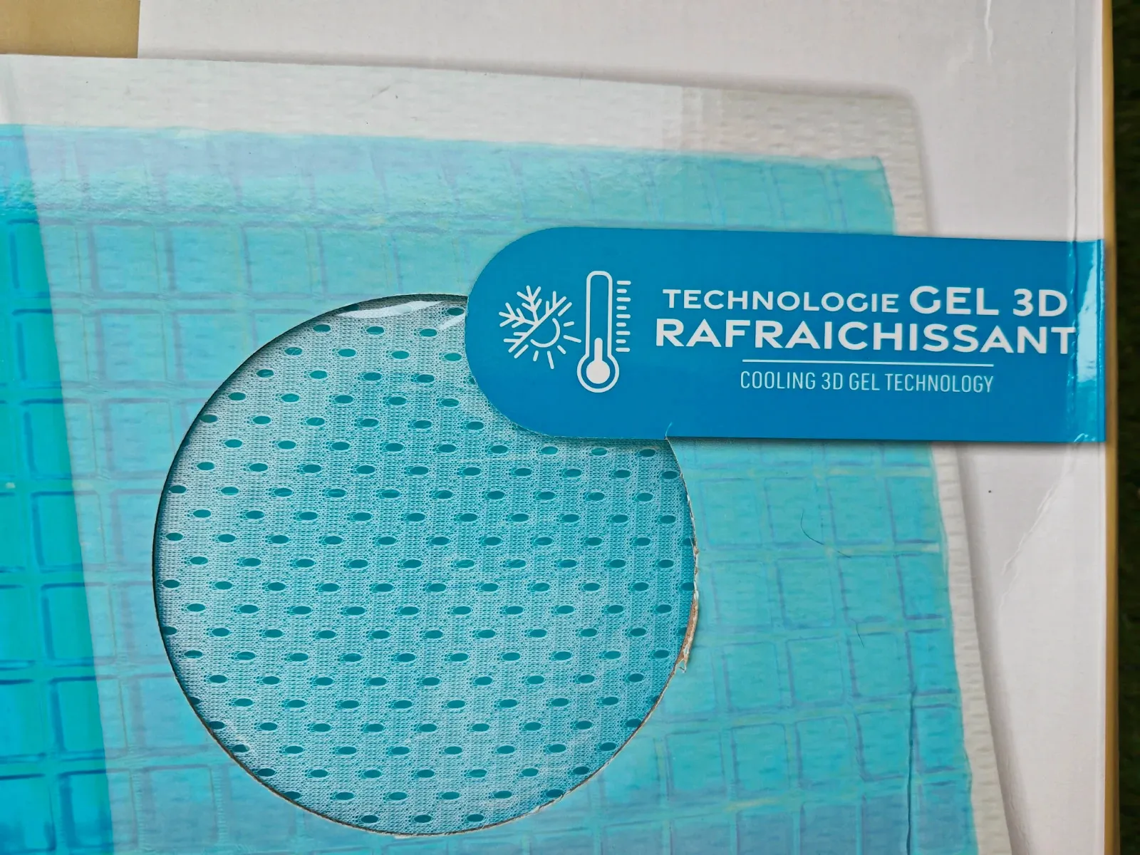 Oreiller mémoire de forme Georges Rech Home 59x39 cm – Gel rafraîchissant – Neuf – Georges Rech – taille Taille unique 3
