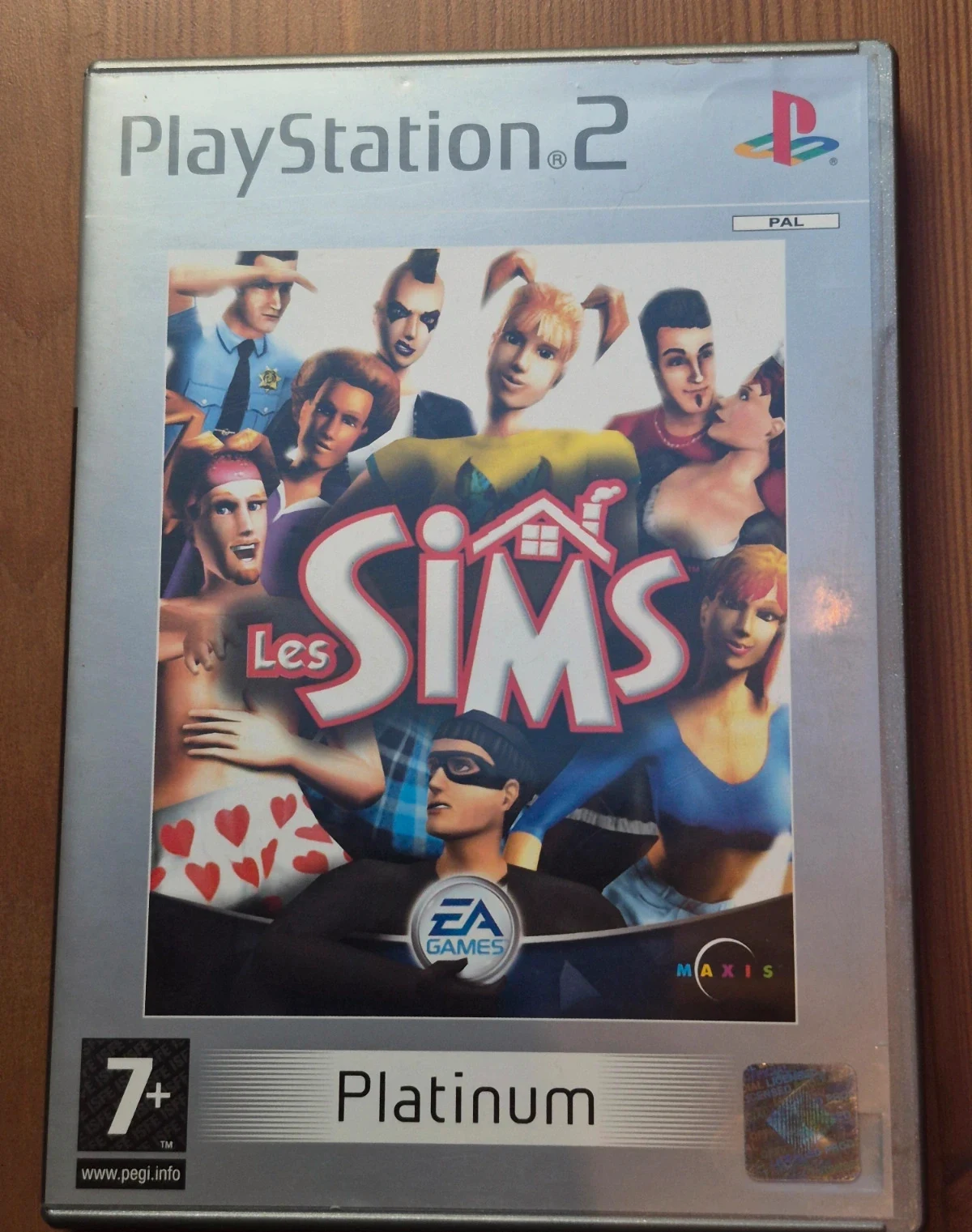 Jeu Les Sims pour PS2 complet