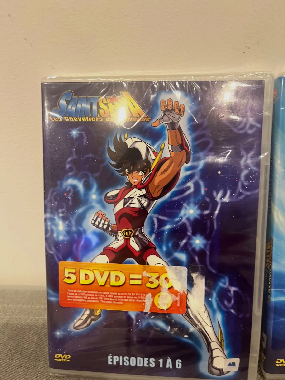 DVD. Les chevaliers du zodiaque. – Manga 2