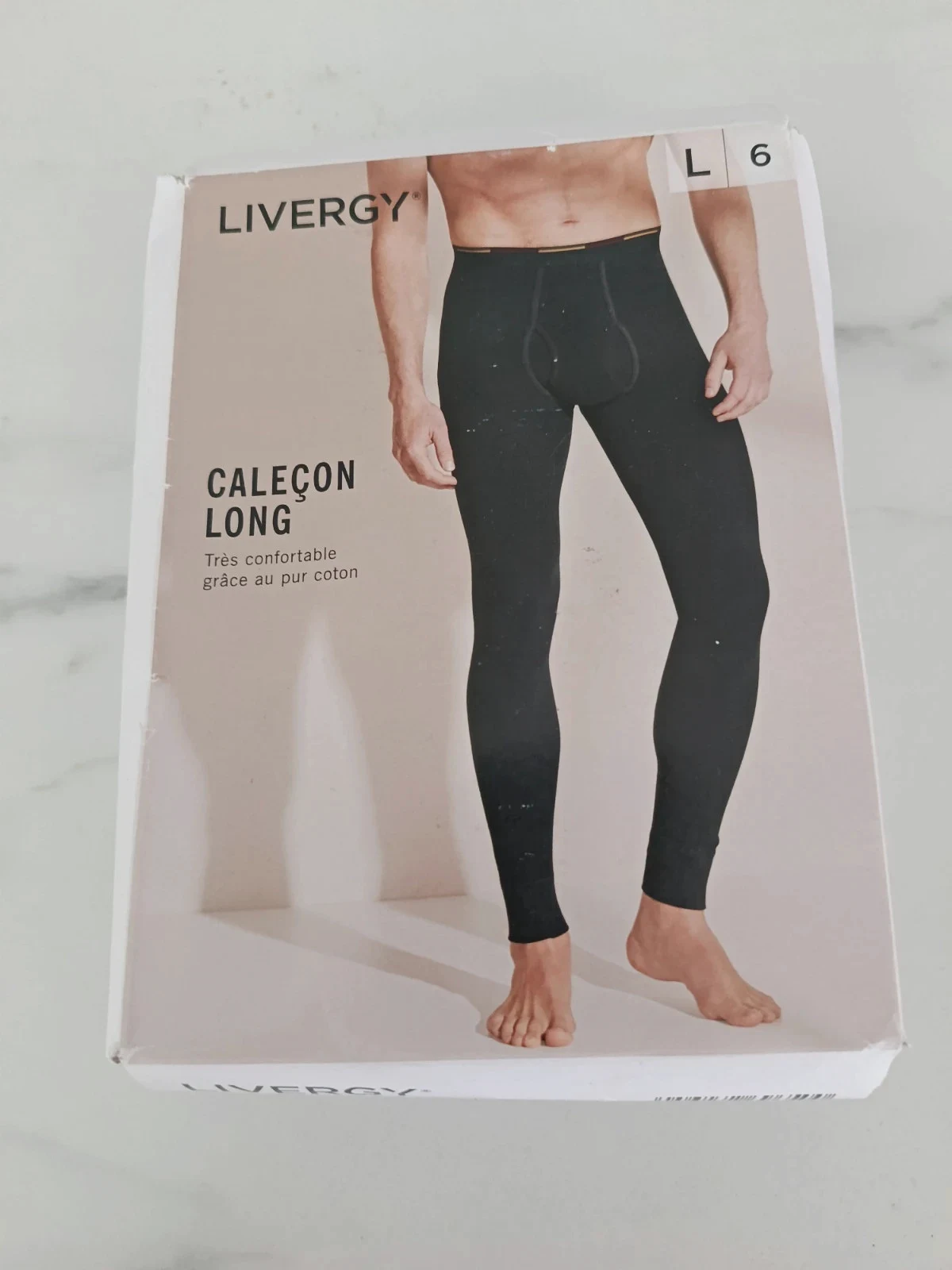 🧡calecon long homme livergy🧡
