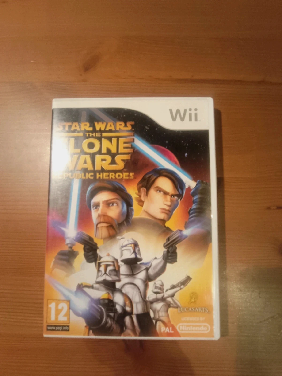 Jeu Star Wars The Clone Wars pour Wii