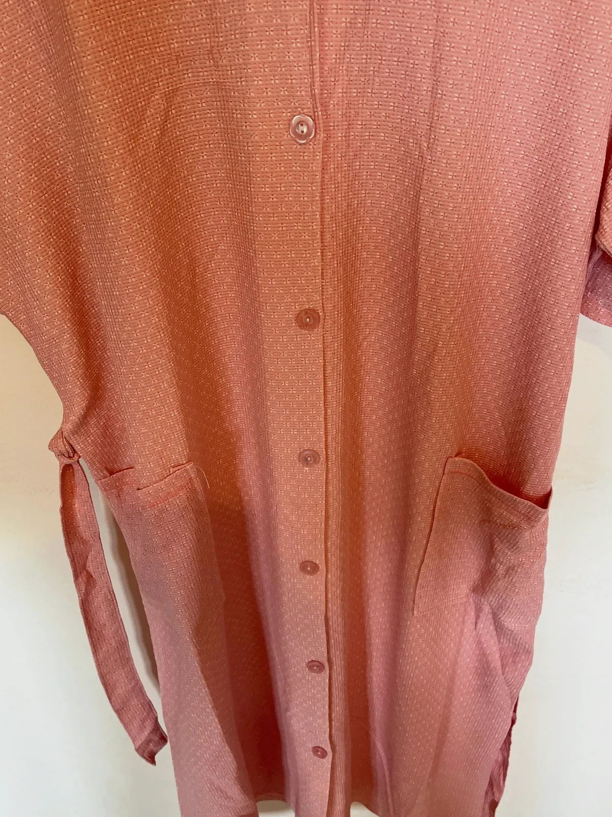 Bata / Camisón de Verano Rosa - Talla 3XL (XXXL) – mundo pijama – taille XXXL / 46 / 18 4