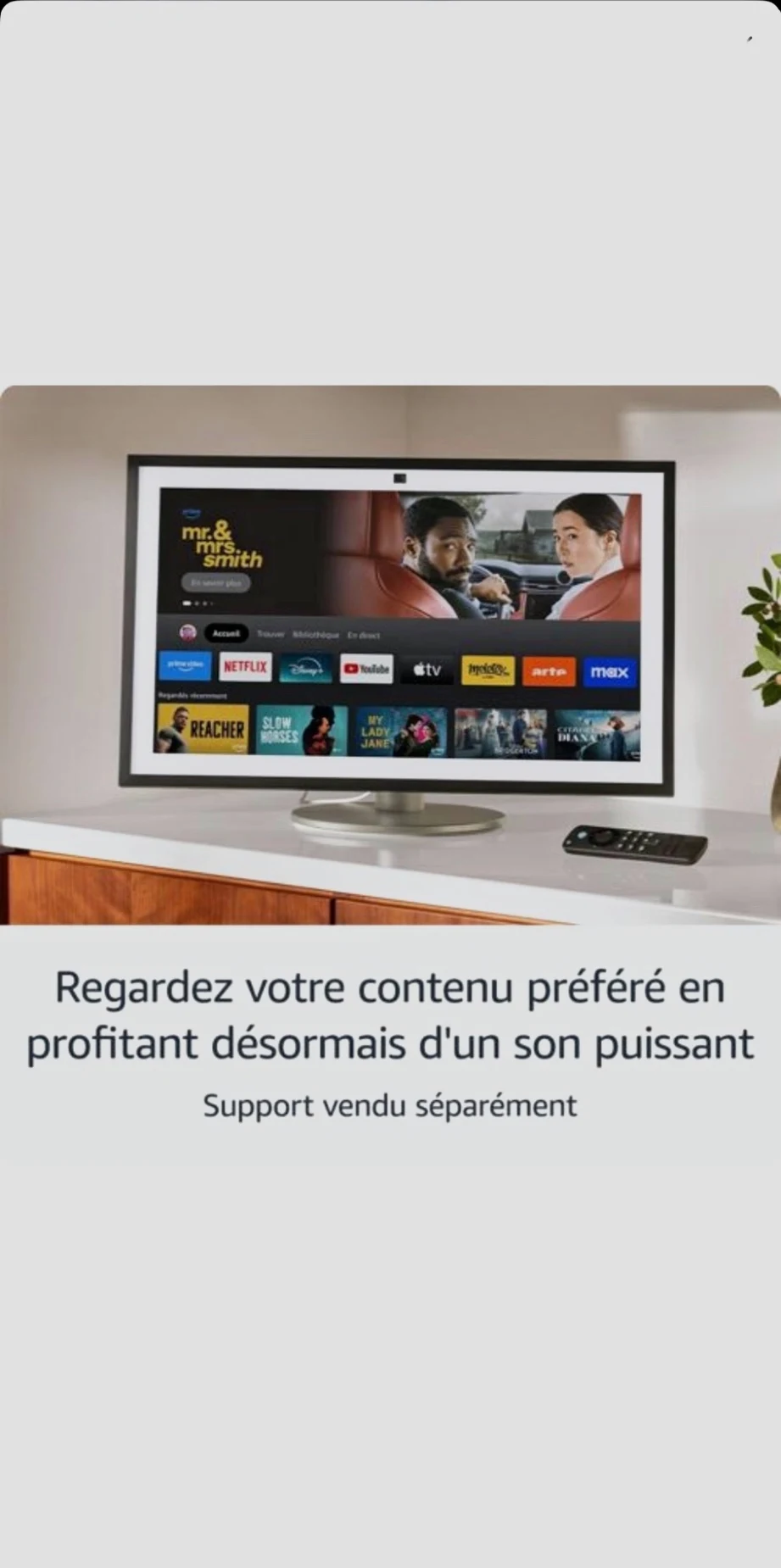 Écran connecté Amazon Echo Show 15