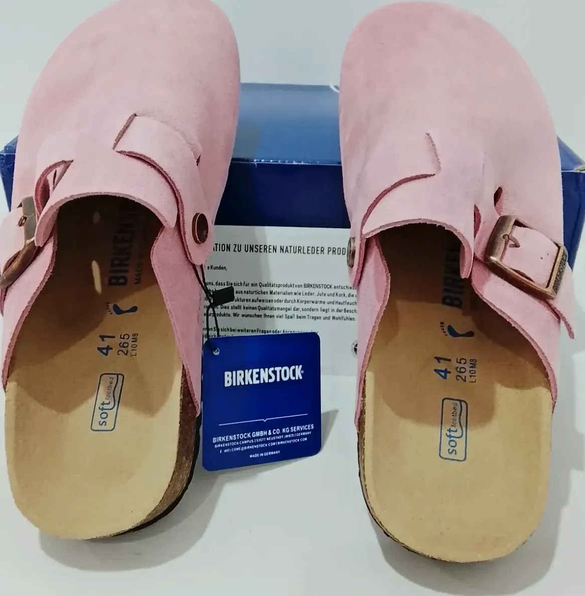 Birkenstock Boston Bs 41 pink – Birkenstock – rose – taille 41 7