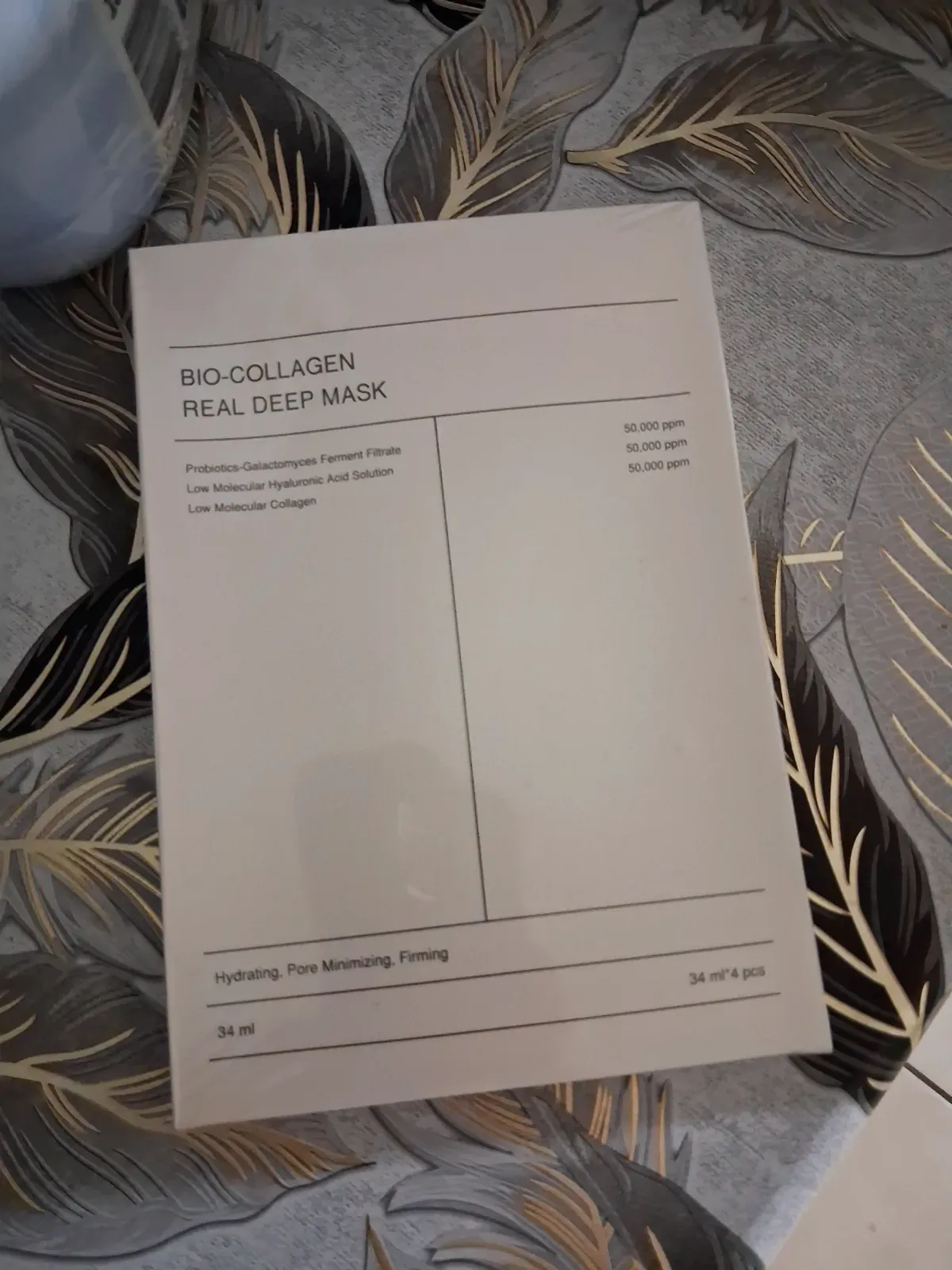 Masque visage hydratant Bio-Collagen Real Deep Mask – BIODANCE 2