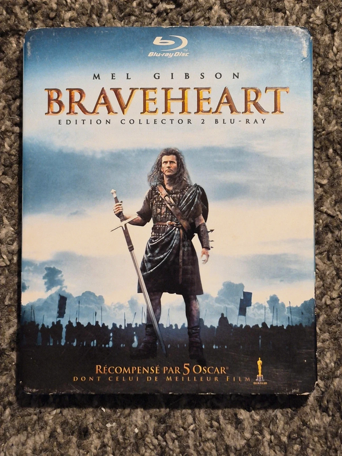 Blu-ray Braveheart - Édition Collector 2 Disques + Fourreau (Complet)