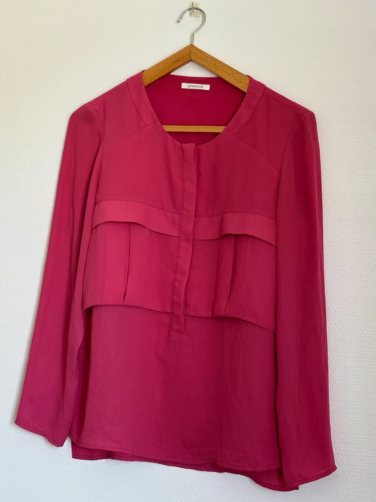 Blouse fluide fuchsia