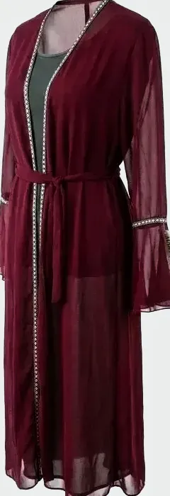 Kimono burdeos talla unica – COS – burdeos – taille XL 2