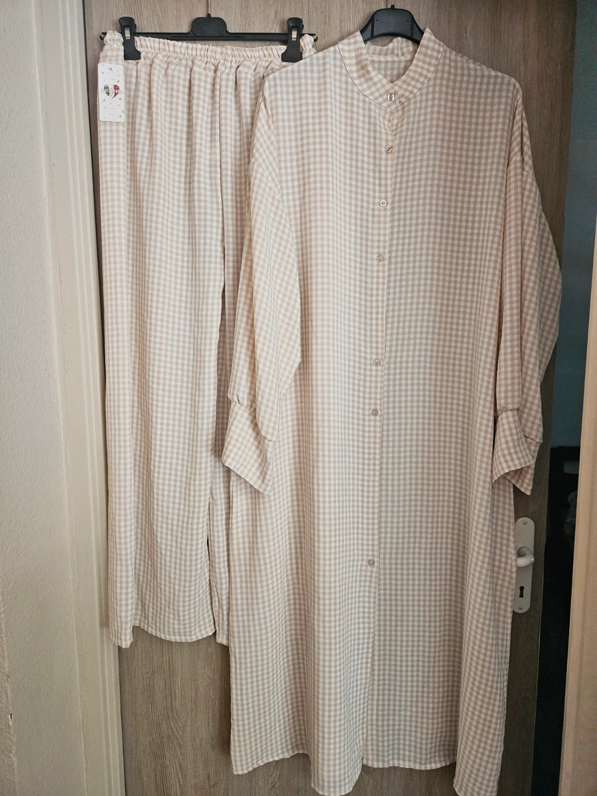 Ensemble 2 pièces vichy - taille unique 36 au 44 - Made in italy – Made In Italy – taille Taille unique