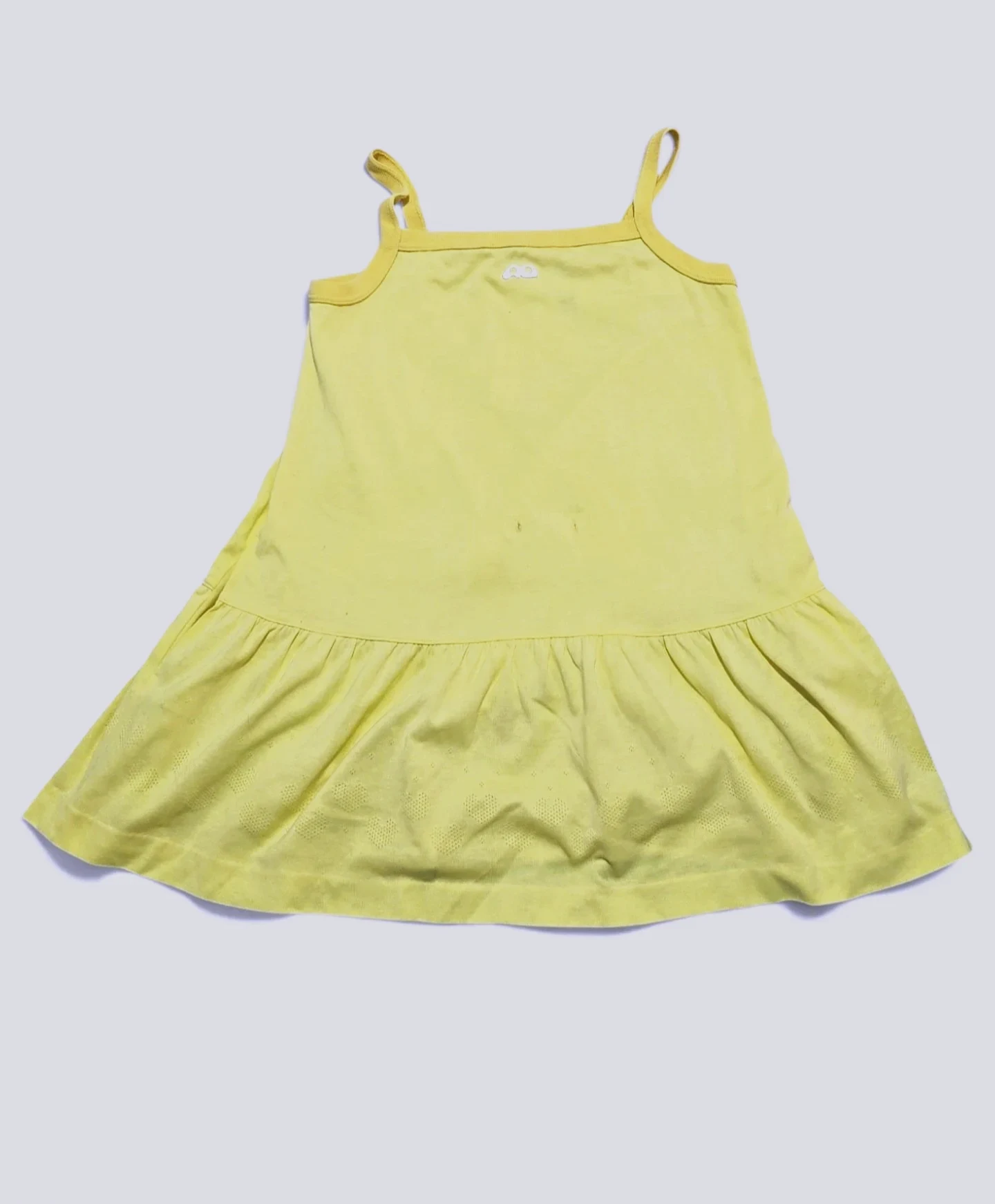 Robe Courrèges jaune T.36