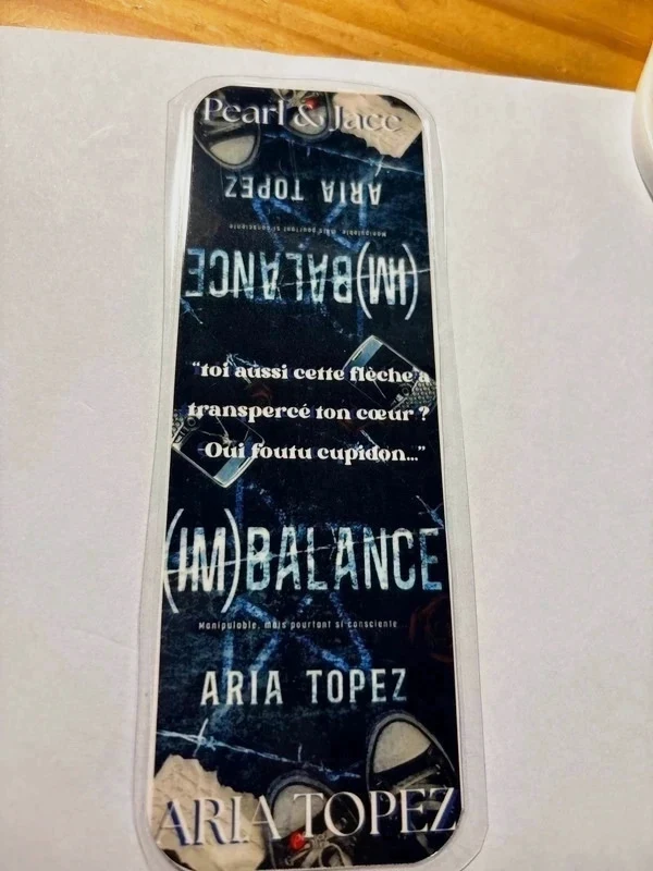 Marque page - Aria Topez ambulance fais main
