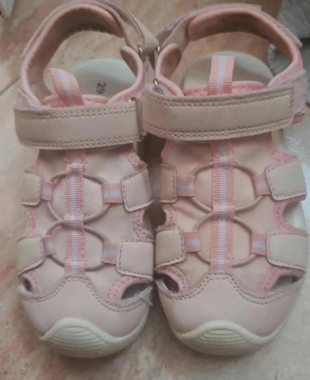 Sandalias infantiles TEX rosas - Talla 29 – TEX – taille 29 4