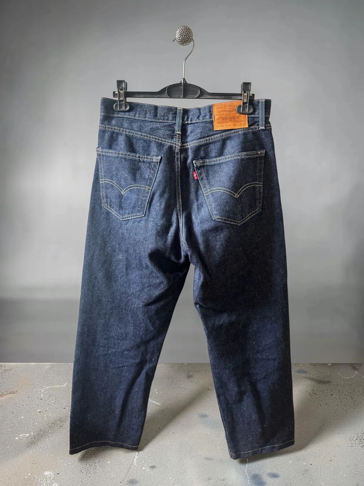 Jean Levi's Stay Loose bleu brut (Lot Stay Loose) Jean large bootcut