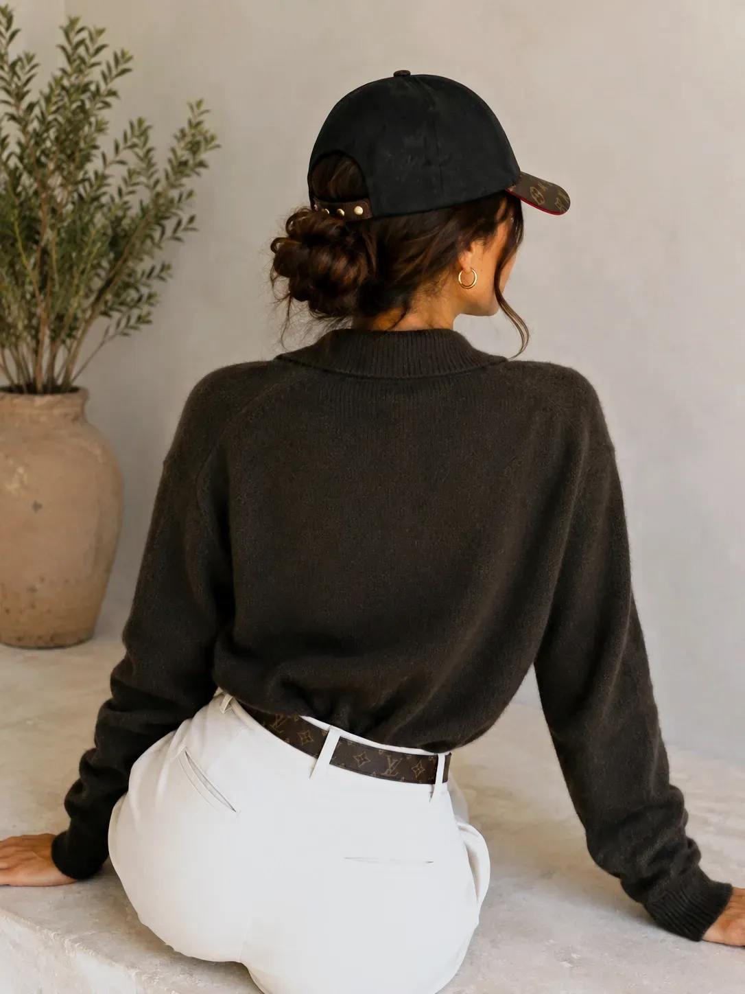 Casquette Louis Vuitton noire monogrammée – Louis Vuitton – noir – taille Taille unique 3
