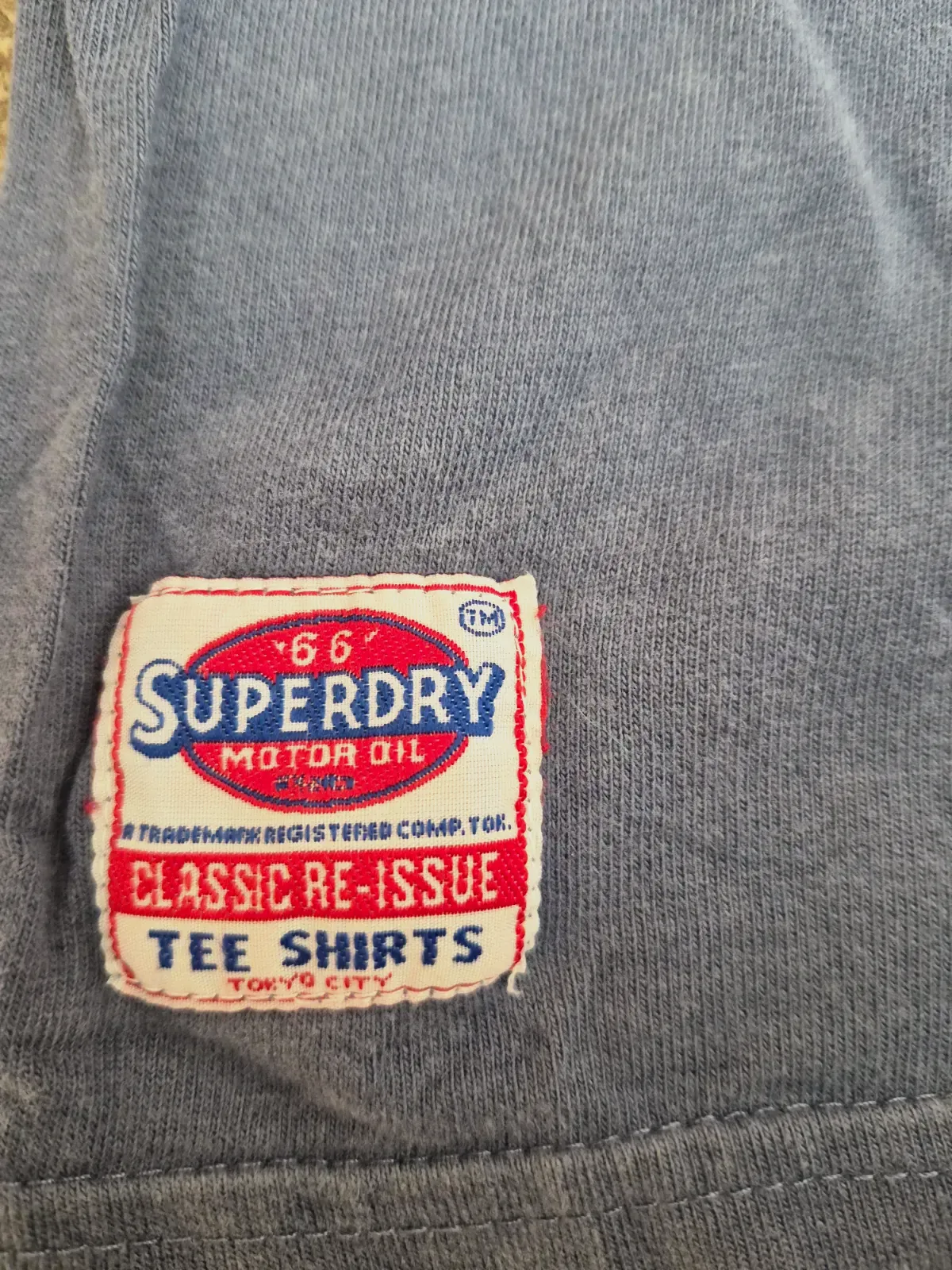 Superdry vintage Japan graphic t-shirt – Superdry – gris 4