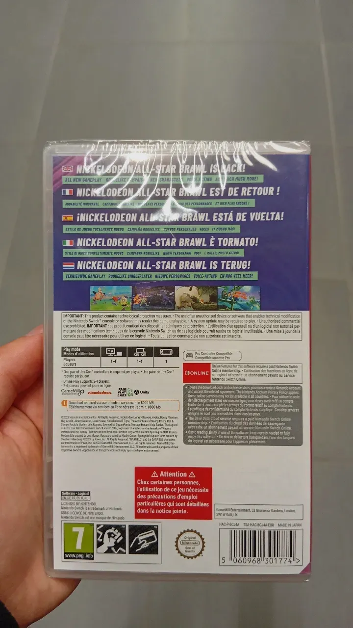 Jeu Switch All Star Brawl 2  – Nintendo 3