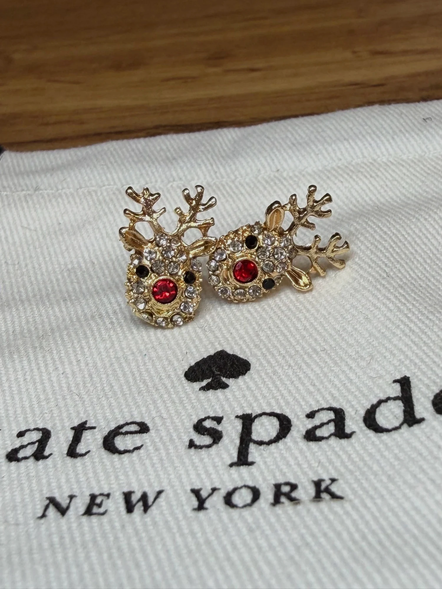 Boucles d'oreilles renne Kate Spade New York