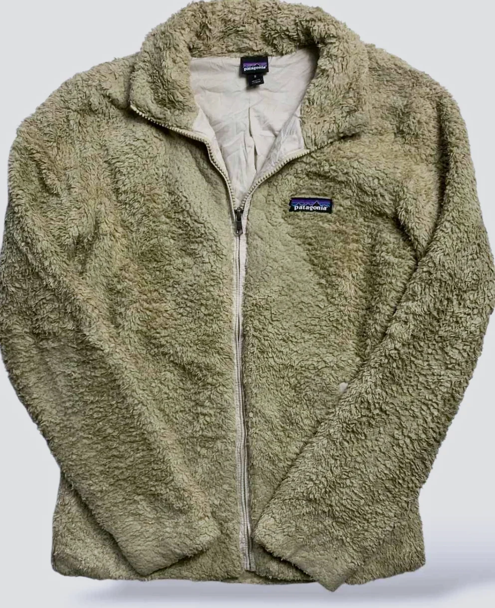 Patagonia Fleece Sherpa vert kaki - taille S
