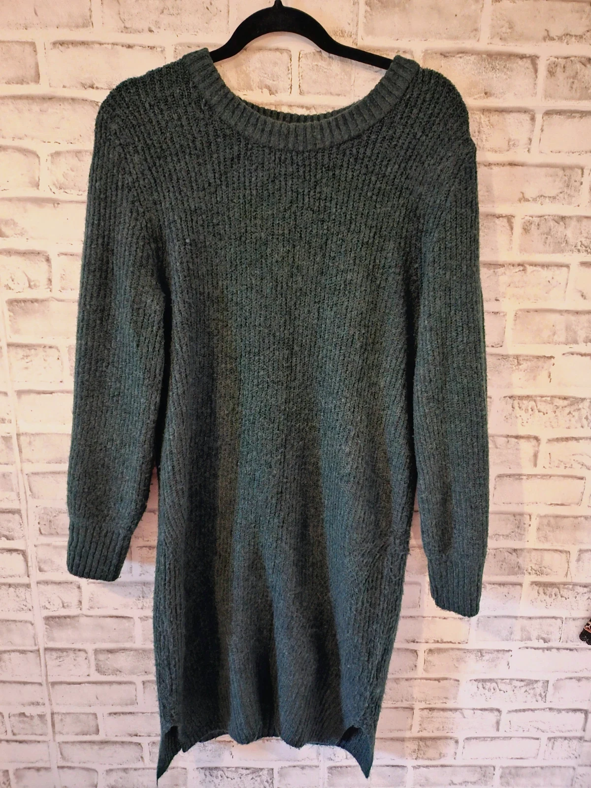 Long knitting cardigan