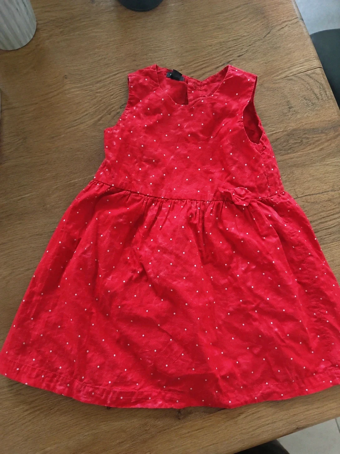 Robe 24 mois rouge – Kiabi – taille 18-24 mois / 86 cm
