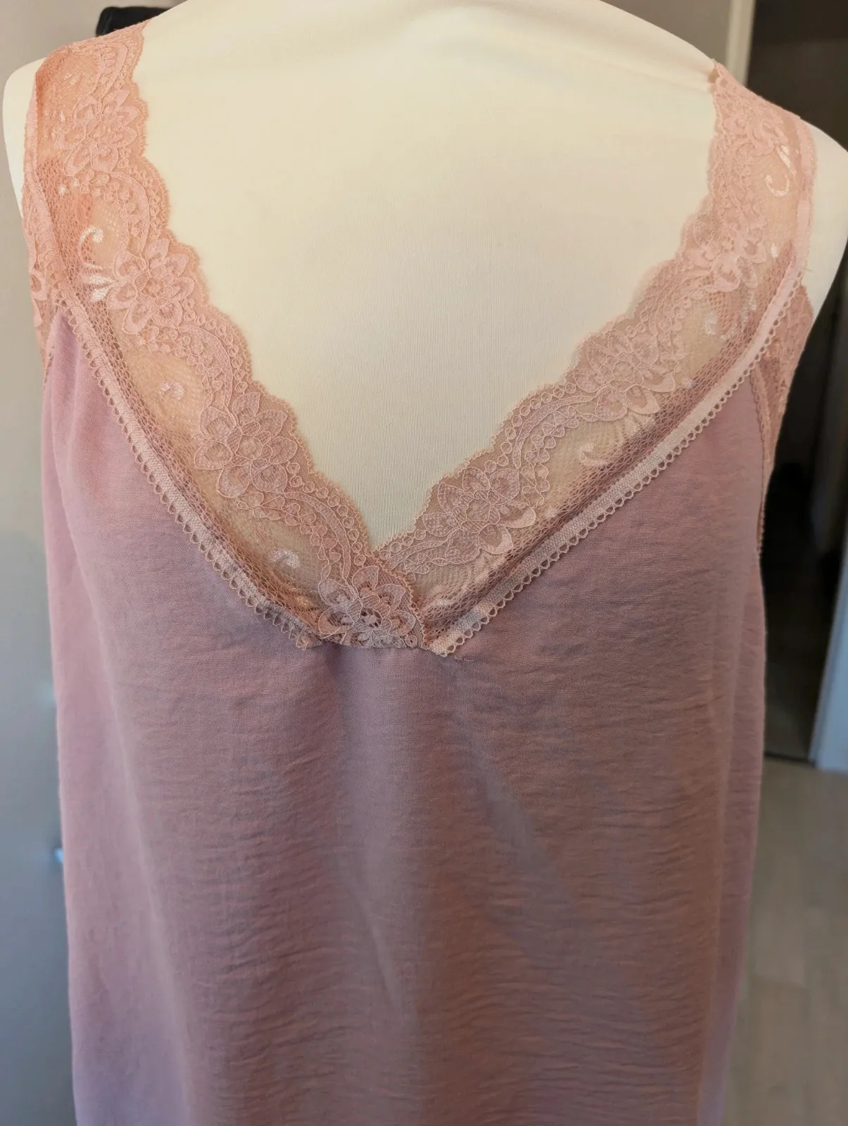 Débardeur / bustier / tunique été rose / saumon Taille Unique – taille Taille unique 4