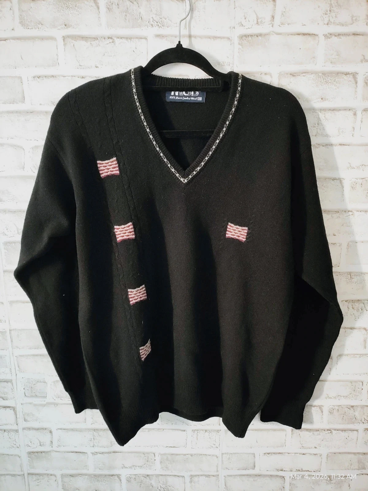 Vintage Wool 🦙 cardigan M for men – M.O.D – taille M