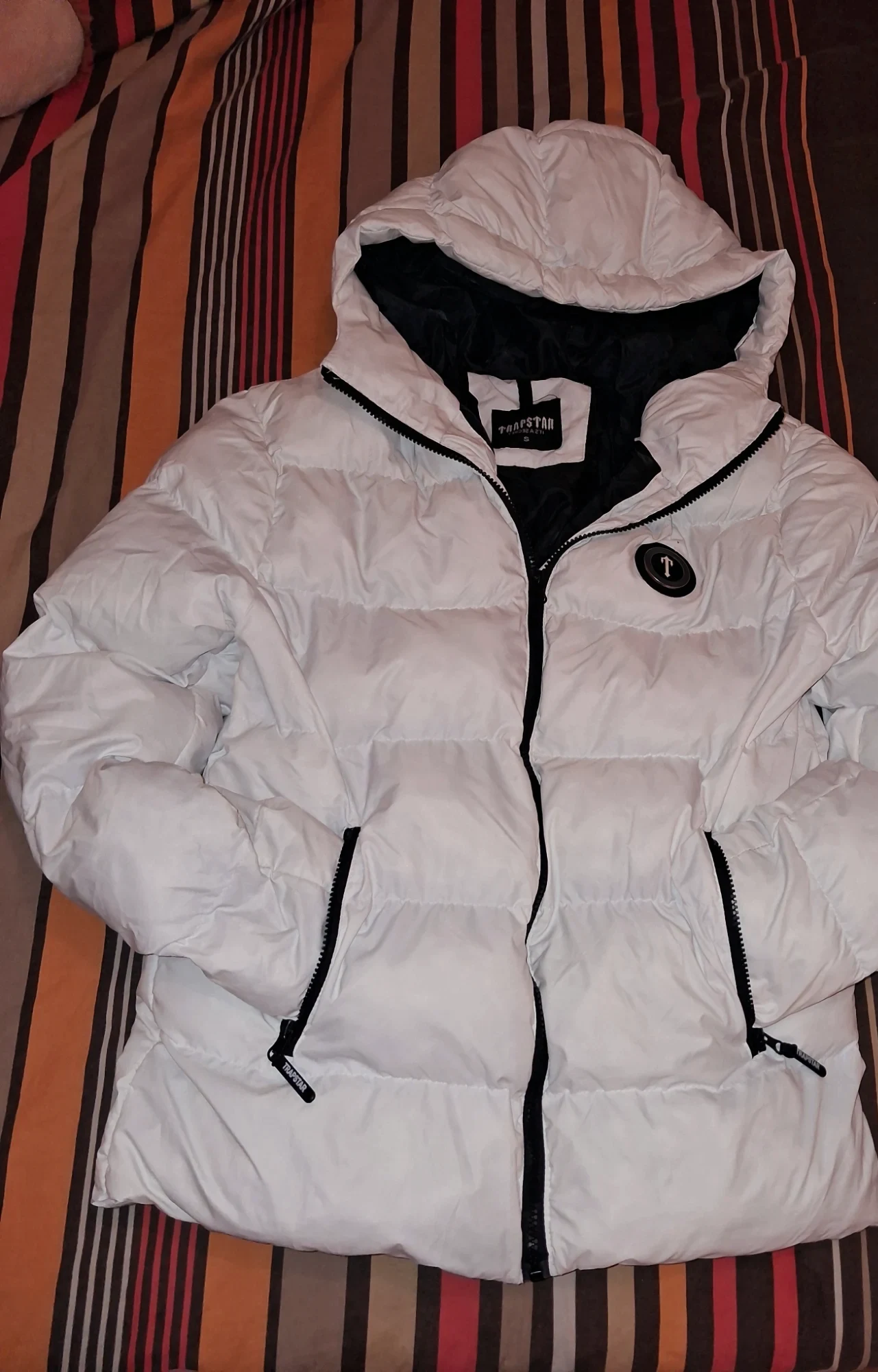 Doudoune à capuche Trapstar blanche taille S