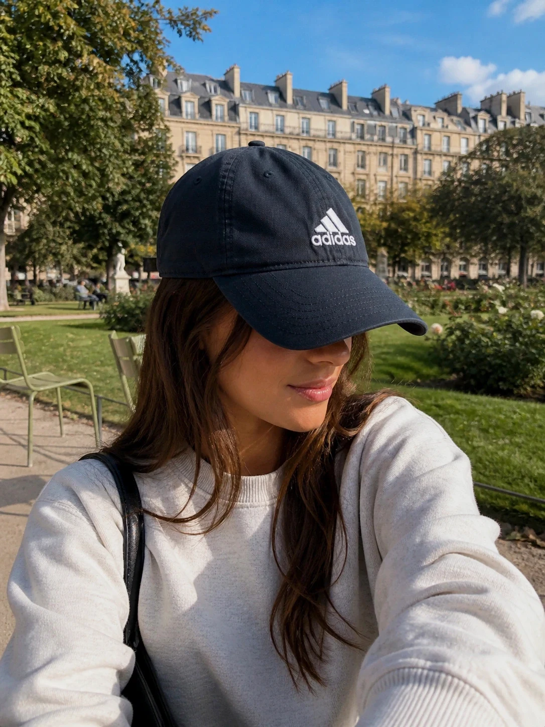 Casquette Adidas noire – logo brodé – très bon état – adidas – taille Taille unique