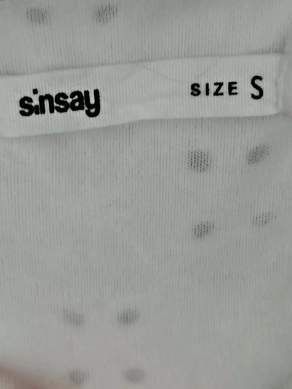 Vestido Blanco Troquelado Broderie Anglaise 🔥🔥 – Sinsay – taille S / 36 / 8 5