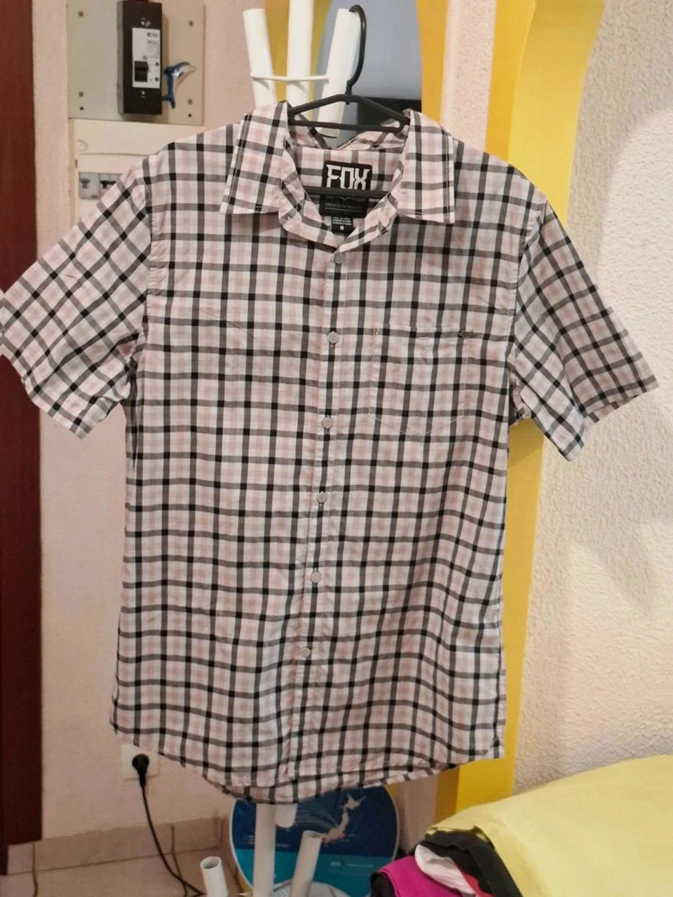 Chemise à Carreaux Manches Courtes Fox Racing - Taille M