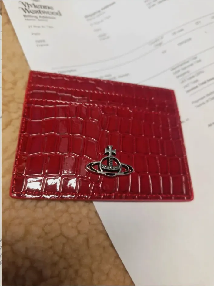 Portefeuille Vivienne Westwood rouge vernis – Vivienne Westwood – rouge – taille Taille unique 2